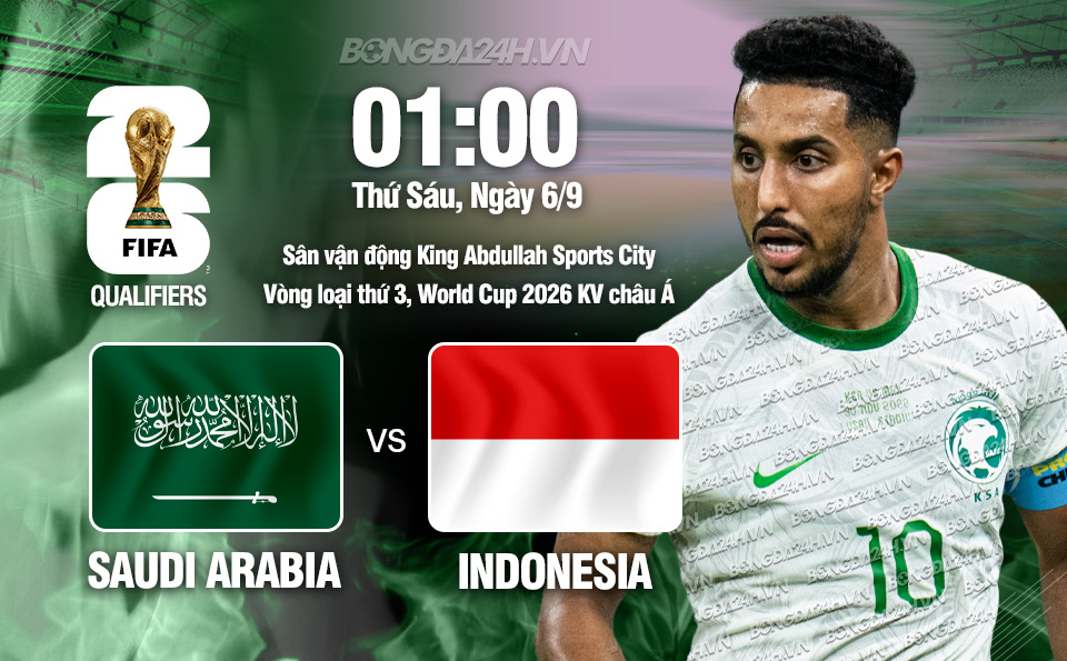 Saudi Arabia vs Indonesia